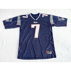 Vintage Y2K Nike New England Patriots Bishop #7 NFL Football Jersey Men's M